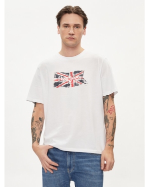Pepe Jeans T-Shirt Clag PM509384 Biały Regular Fit