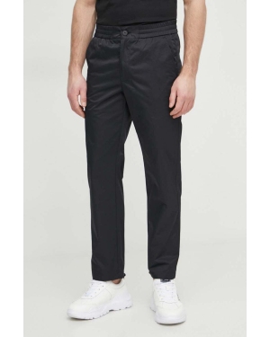 Versace Jeans Couture spodnie męskie kolor czarny proste 76GAA101 N0305