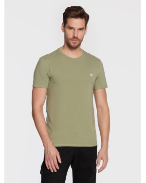 Guess T-Shirt M2YI24 J1311 Zielony Slim Fit