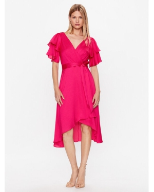 DKNY Sukienka koktajlowa DD3F7613 Różowy Slim Fit
