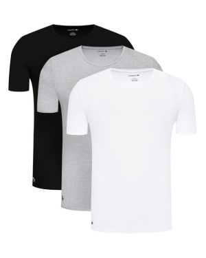 Lacoste Komplet 3 t-shirtów TH3321 Kolorowy Slim Fit
