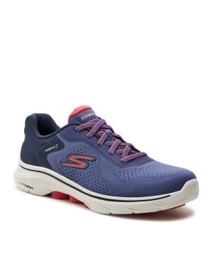 Skechers Sneakersy Go Walk 7-Cosmic Waves 125215/NVCL Granatowy