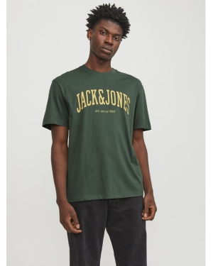 Jack&Jones T-Shirt Josh 12236514 Zielony Relaxed Fit