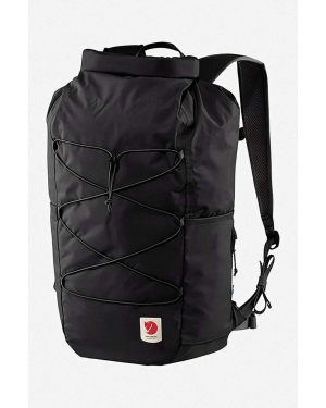 Fjallraven plecak High Coast Rolltop kolor czarny duży gładki F23224.550-550