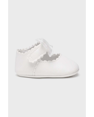 Mayoral Newborn buty niemowlęce kolor biały