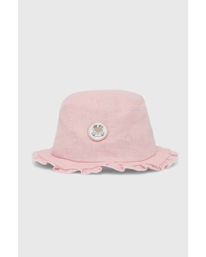 Jamiks kapelusz dziecięcy MAUD kolor różowy