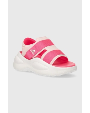 adidas sandały dziecięce MEHANA SANDAL KIDS kolor różowy