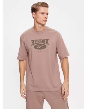 Reebok T-Shirt Archive Essentials IL8792 Beżowy Regular Fit