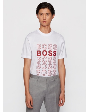 Boss T-Shirt Tiburt 204 50442115 Biały Regular Fit
