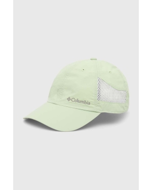 Columbia czapka z daszkiem Tech Shade kolor zielony 1539331