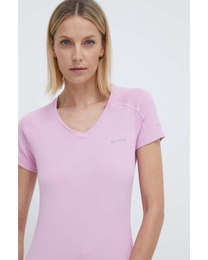 Columbia t-shirt sportowy Zero Rules kolor różowy 1533571