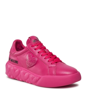 LOVE MOSCHINO Sneakersy JA15014G1IIA0604 Różowy