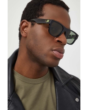 Gucci okulary przeciwsłoneczne męskie kolor zielony