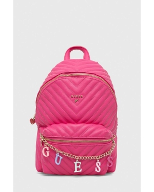 Guess plecak Girl kolor różowy mały gładki