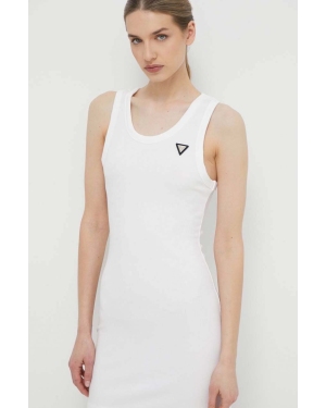 Guess sukienka NYRA kolor biały mini dopasowana V4GK03 KBCO2
