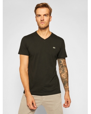 Lacoste T-Shirt TH2036 Czarny Regular Fit