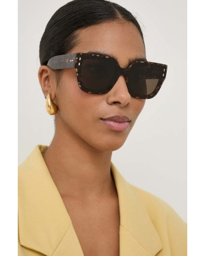 Isabel Marant okulary przeciwsłoneczne damskie kolor brązowy IM 0170/S