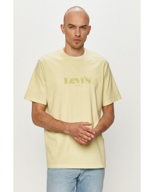 Levi's T-shirt kolor zielony