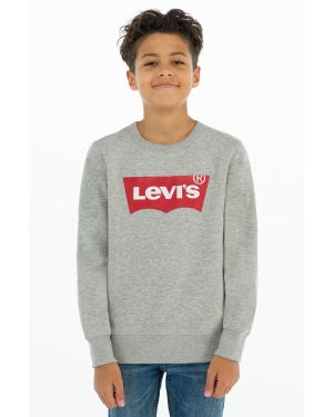 Levi's Bluza dziecięca kolor szary z nadrukiem