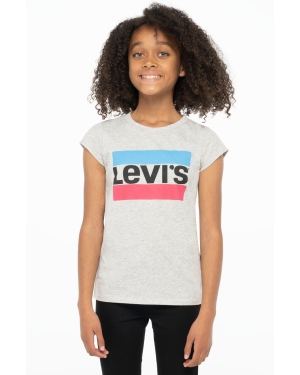Levi's T-shirt dziecięcy kolor szary