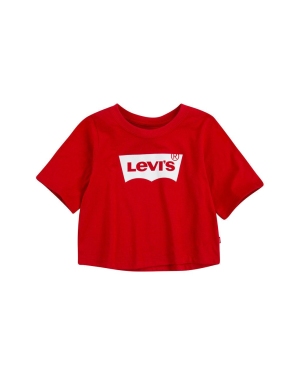 Levi's T-shirt dziecięcy kolor czerwony