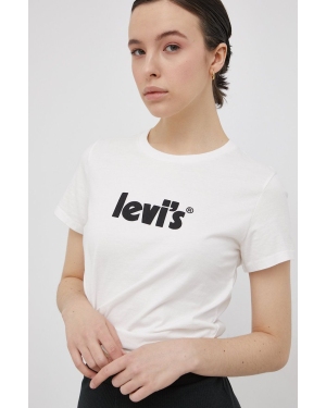 Levi's T-shirt bawełniany kolor biały 17369.1755-Neutrals