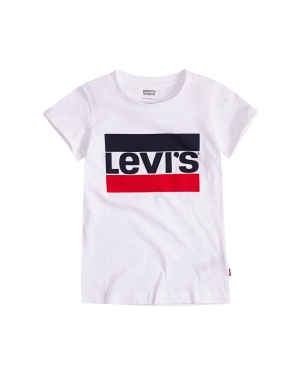 Levi's T-shirt dziecięcy kolor biały