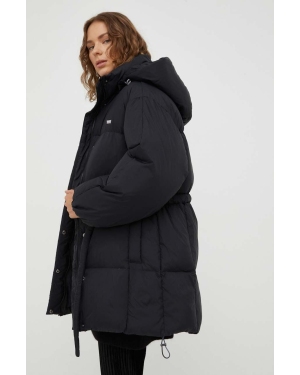 Levi's kurtka puchowa damska kolor czarny zimowa