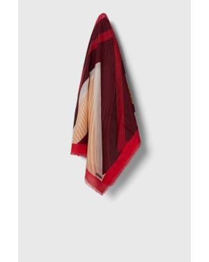 Missoni chusta damska kolor czerwony wzorzysta SL80MMD9454