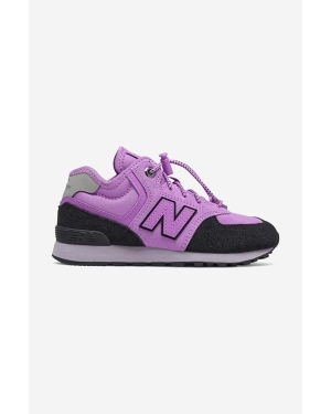 New Balance sneakersy dziecięce PV574HXG kolor fioletowy