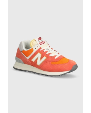 New Balance sneakersy 574 kolor pomarańczowy U574RCB