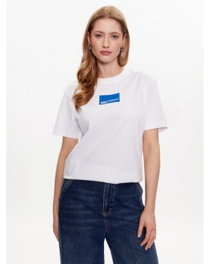 Karl Lagerfeld Jeans T-Shirt 231J1706 Biały Regular Fit