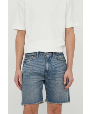 Polo Ralph Lauren szorty jeansowe męskie kolor niebieski 710933448