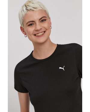 Puma t-shirt damski kolor czarny 586776