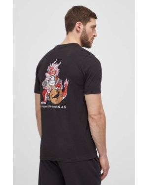 Puma t-shirt bawełniany PUMA X STAPLE męski kolor czarny z nadrukiem 624724