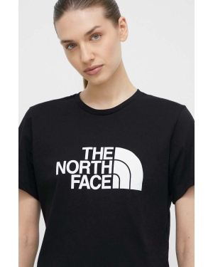 The North Face t-shirt bawełniany damski kolor czarny NF0A87NAJK31