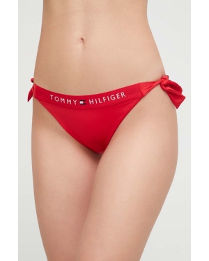 Tommy Hilfiger figi kąpielowe kolor czerwony