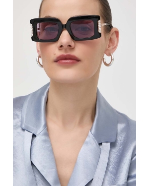 Vivienne Westwood okulary przeciwsłoneczne damskie kolor czarny VW505600149