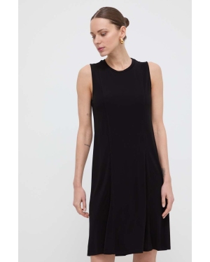 Armani Exchange sukienka kolor czarny mini rozkloszowana 3DYABK YJEAZ