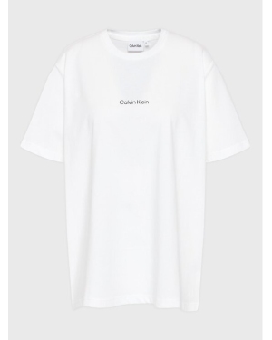 Calvin Klein Jeans Plus T-Shirt K20K205471 Biały Regular Fit