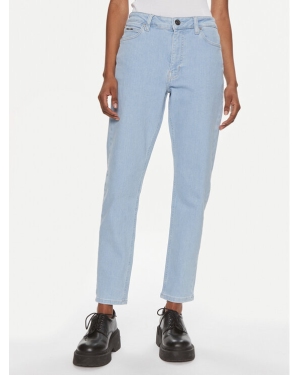 Calvin Klein Jeans Top Variegated J20J223104 Biały Slim Fit
