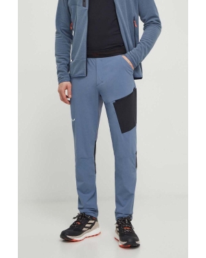 Salewa spodnie outdoorowe Pedroc 2 kolor niebieski