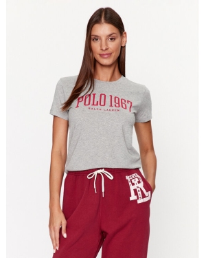 Polo Ralph Lauren T-Shirt 211910168001 Szary Regular Fit