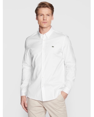 Lacoste Koszula CH1843 Biały Slim Fit