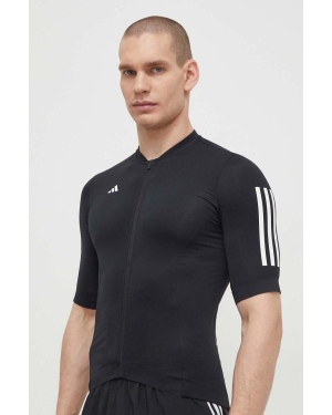 adidas Performance t-shirt rowerowy kolor czarny z nadrukiem IR7933