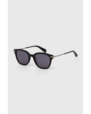 AllSaints okulary przeciwsłoneczne damskie kolor czarny ALS500900150