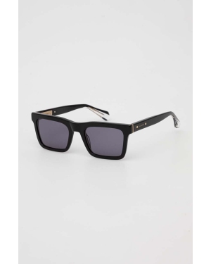 AllSaints okulary przeciwsłoneczne damskie kolor czarny ALS500800152