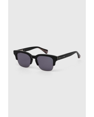 AllSaints okulary przeciwsłoneczne damskie kolor czarny ALS500700151