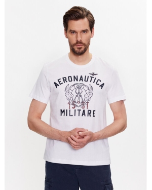 Aeronautica Militare T-Shirt 231TS2095J597 Biały Regular Fit
