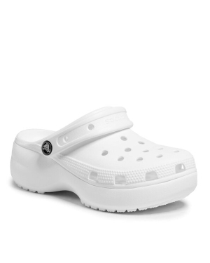 Crocs Klapki Classic Platform Clog W 206750 Biały